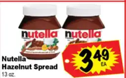 Superior Grocers Nutella Hazelnut Spread offer