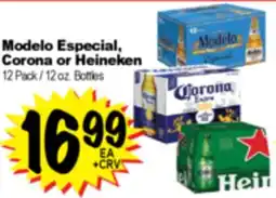 Superior Grocers Modelo Especial, Corona or Heineken offer