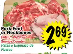 Superior Grocers Pork Feet or Neckbones offer