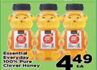 Superior Grocers Essential Everyday 100% Pure Clover Honey offer