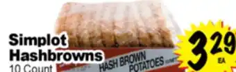 Superior Grocers Simplot Hashbrowns offer