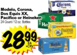 Superior Grocers Modelo, Corona, Dos Equis XX, Pacifico or Heineken offer