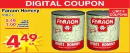 Superior Grocers Faraon Hominy offer