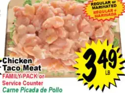 Superior Grocers Chicken Taco Meat offer