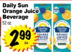 Superior Grocers Daily Sun Orange Juice offer