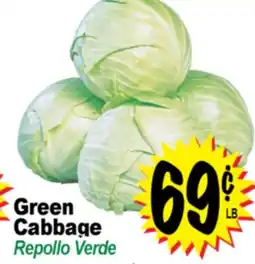 Superior Grocers Green Cabbage offer