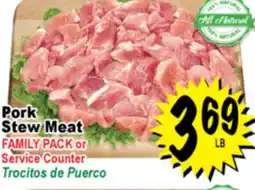 Superior Grocers Pork Stew Meat offer