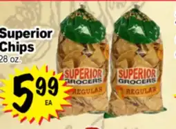 Superior Grocers Superior Chips offer
