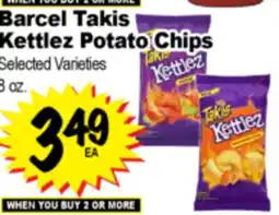 Superior Grocers Barcel Takis Kettlez Potato Chips offer