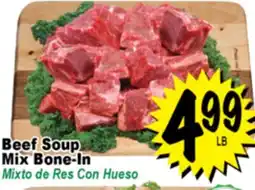 Superior Grocers Beef Soup Mix Bone-In offer