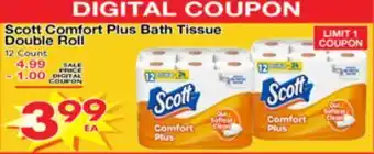 Superior Grocers Scott Comfort Plus Bath Tissue Double Roll offer
