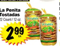 Superior Grocers La Penita Tostadas offer