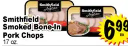 Superior Grocers Smithfield Smoked Bone-In Pork Chops offer