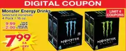 Superior Grocers Monster Energy Drinks offer
