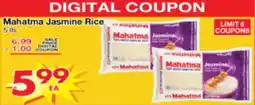 Superior Grocers Mahatma Jasmine Rice offer