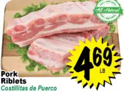 Superior Grocers Pork Riblets offer