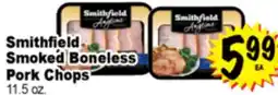 Superior Grocers Smithfield Smoked Boneless Pork Chops offer