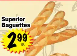 Superior Grocers Superior Baguettes offer