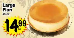 Superior Grocers Large Flan offer