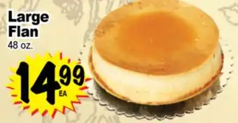 Superior Grocers Large Flan offer