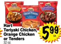 Superior Grocers Hart Teriyaki Chicken, Orange Chicken or Tenders offer