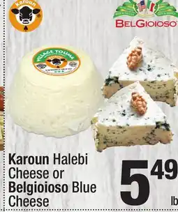 Super King Markets Karoun Halebi Cheese or Belgioioso Blue Cheese offer