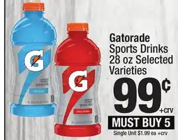 Super King Markets Gatorade Sports Drinks offer