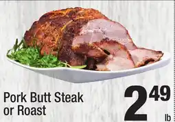 Super King Markets Pork Butt Steak or Roast offer