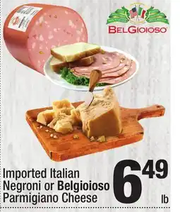 Super King Markets Italian Negroni or Belgioioso Parmigiano Cheese offer
