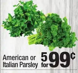 Super King Markets American or Italian Parsley offer