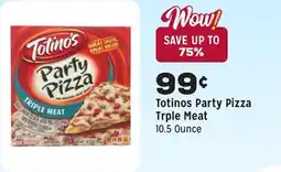 Grocery Outlet Party Pizza Trple Meat offer