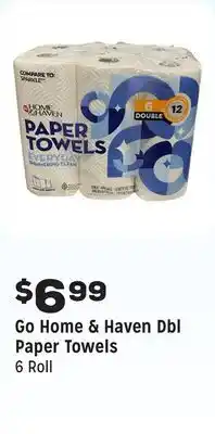 Grocery Outlet Dbl Paper Towels offer