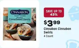 Grocery Outlet Cinnabon Swirls offer