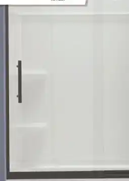 Menards Finesse Peak Tub/Shower Door offer