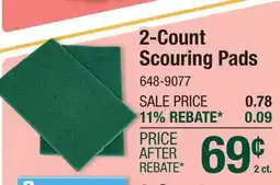 Menards 2-Count Scouring Pads offer