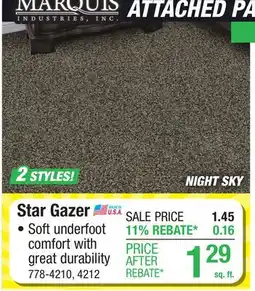 Menards Star Gazer offer