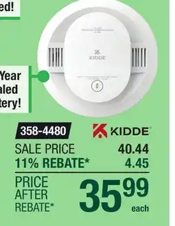 Menards SMOKE & CARBON MONOXIDE DETECTORS offer
