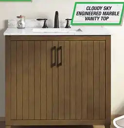 Menards Kingston Vanity with Top offer