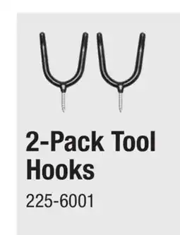 Menards 2-Pack Tool Hooks offer