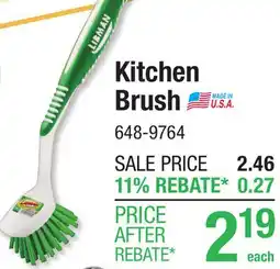 Menards Kitchen Brush offer