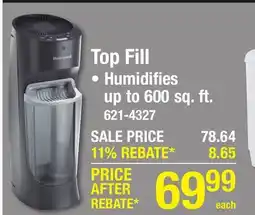 Menards Top Fill offer