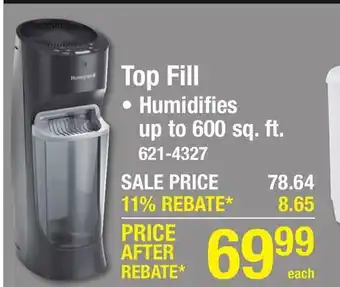 Menards Top Fill offer