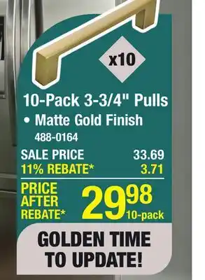Menards 10-Pack 3-3/4 Pulls offer