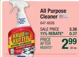 Menards All Purpose Cleaner offer