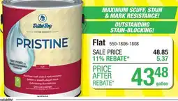 Menards Flat INTERIOR PAINT & PRIMER offer