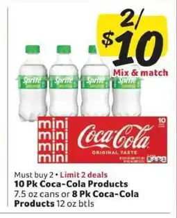 Winn Dixie Coca-Cola Products offer