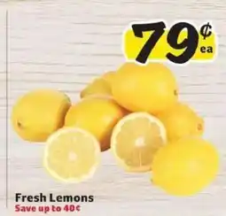 Winn Dixie Fresh Lemons offer