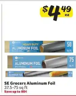 Winn Dixie SE Grocers Aluminum Foil offer