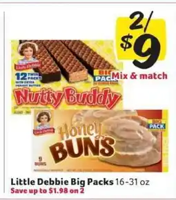 Winn Dixie Little Debbie Big Packs offer