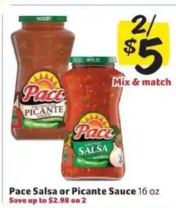 Winn Dixie Pace Salsa or Picante Sauce offer